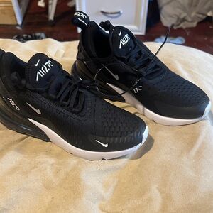 Nike Air Max 270 Black and White Men's Sneakers
